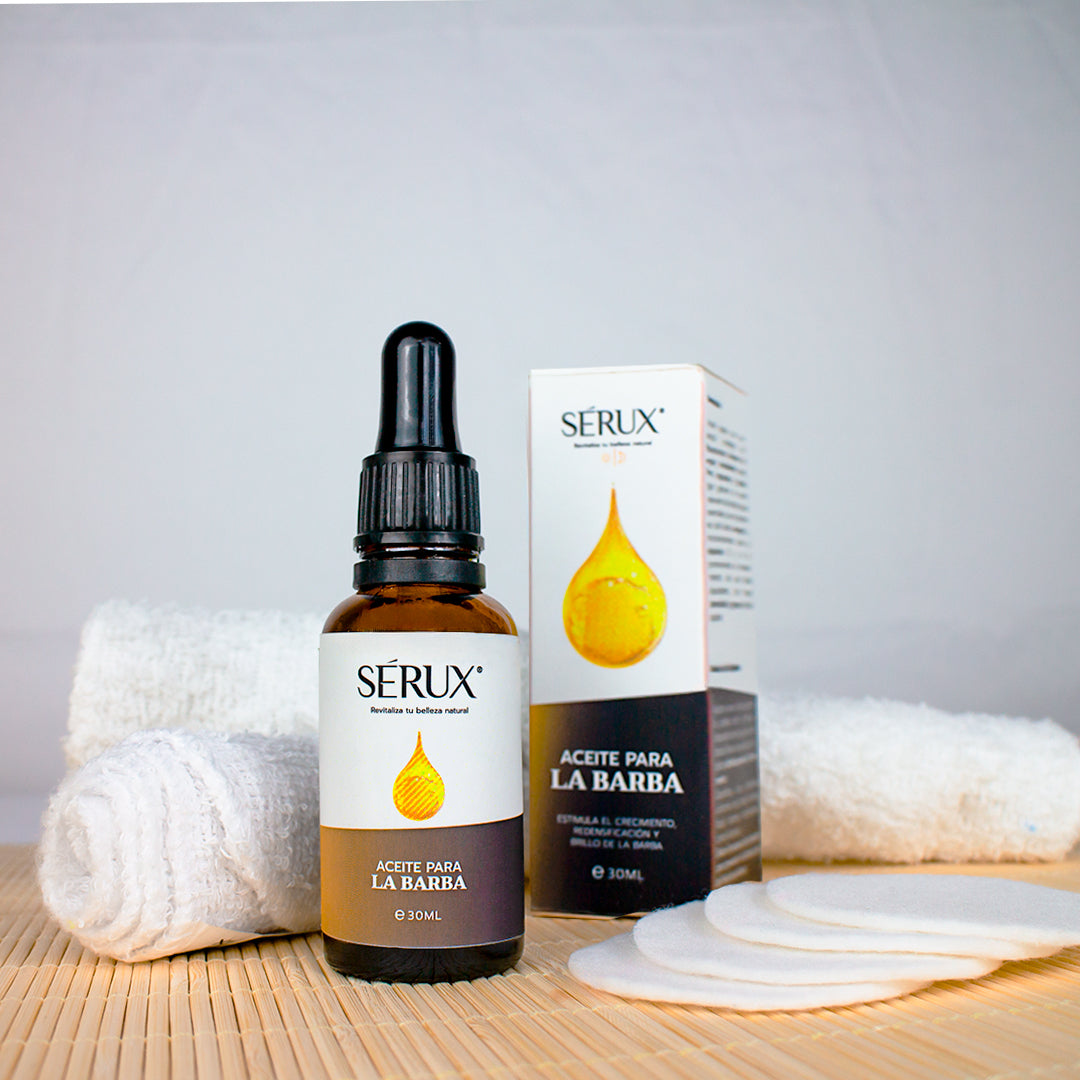 Serux™ – Aceite Premium Para Barba - Barba sana, suave y con carácter