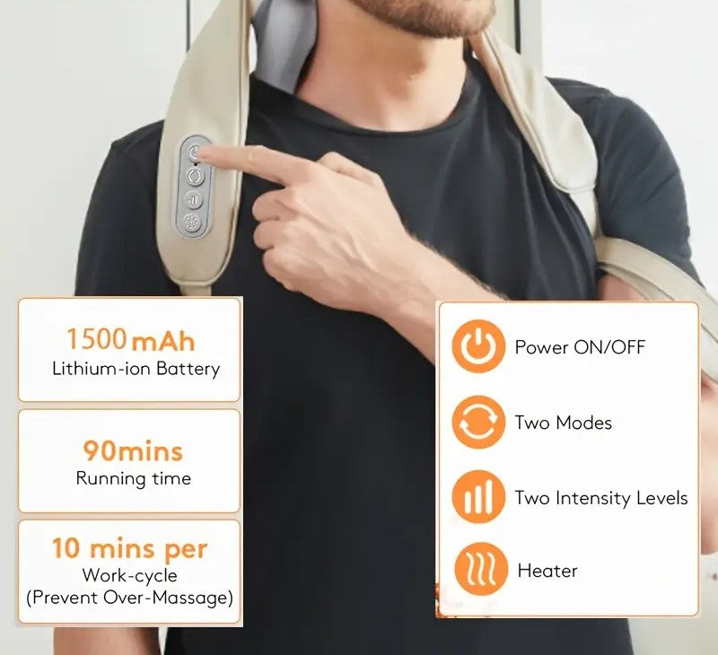 💆 VibraZen™ – Masaje Profundo Para Todo Tu Cuerpo