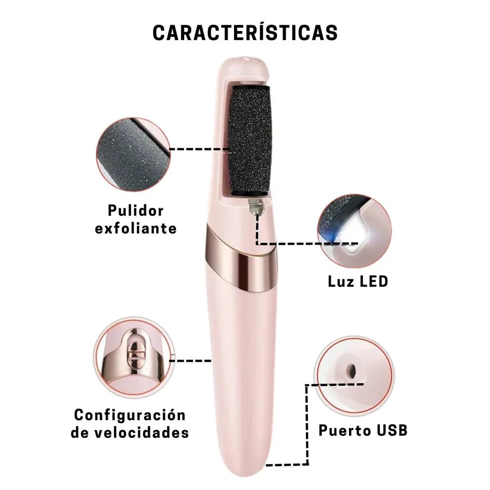 PODOLOGY - Kit para eliminar durezas, callos y mantener tus pies bonitos y sanos