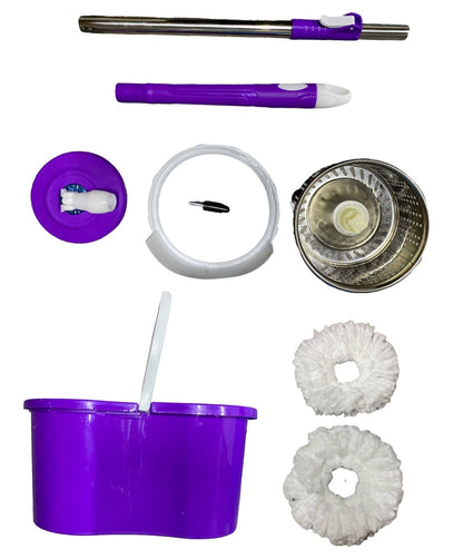 Trapero Giratorio Magico Con Balde 360° -  [PROMOCIÓN DISPONIBLE SOLO HOY]