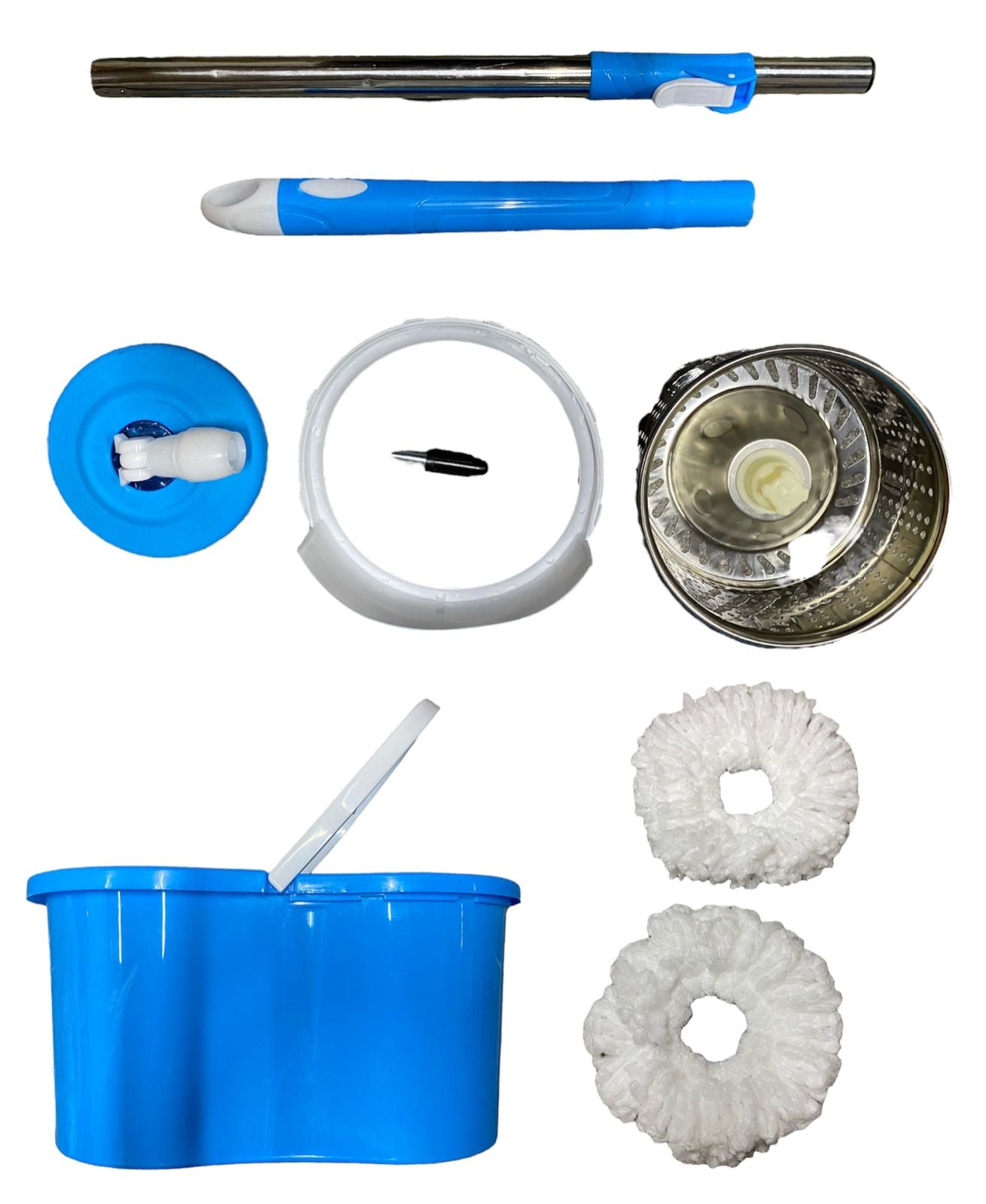 Trapero Giratorio Magico Con Balde 360° -  [PROMOCIÓN DISPONIBLE SOLO HOY]