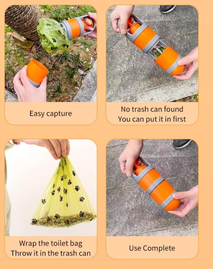 CleanPaw™ – Recogedor Higiénico de Residuos para Mascotas