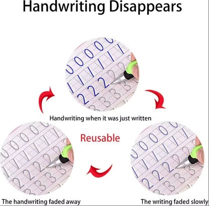 Caligrafix™ - Super Kit 4 Libros de Caligrafía Reutilizables - [PROMOCIÓN DISPONIBLE SOLO HOY]