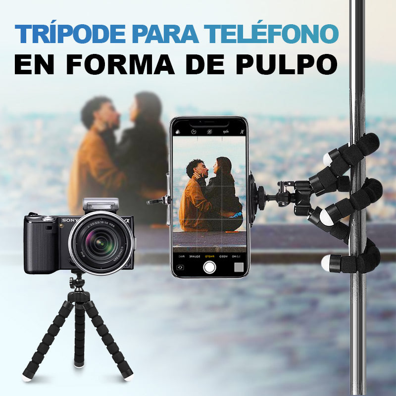 OctoFlex™ – Soporte Flexible y Antideslizante para Celular