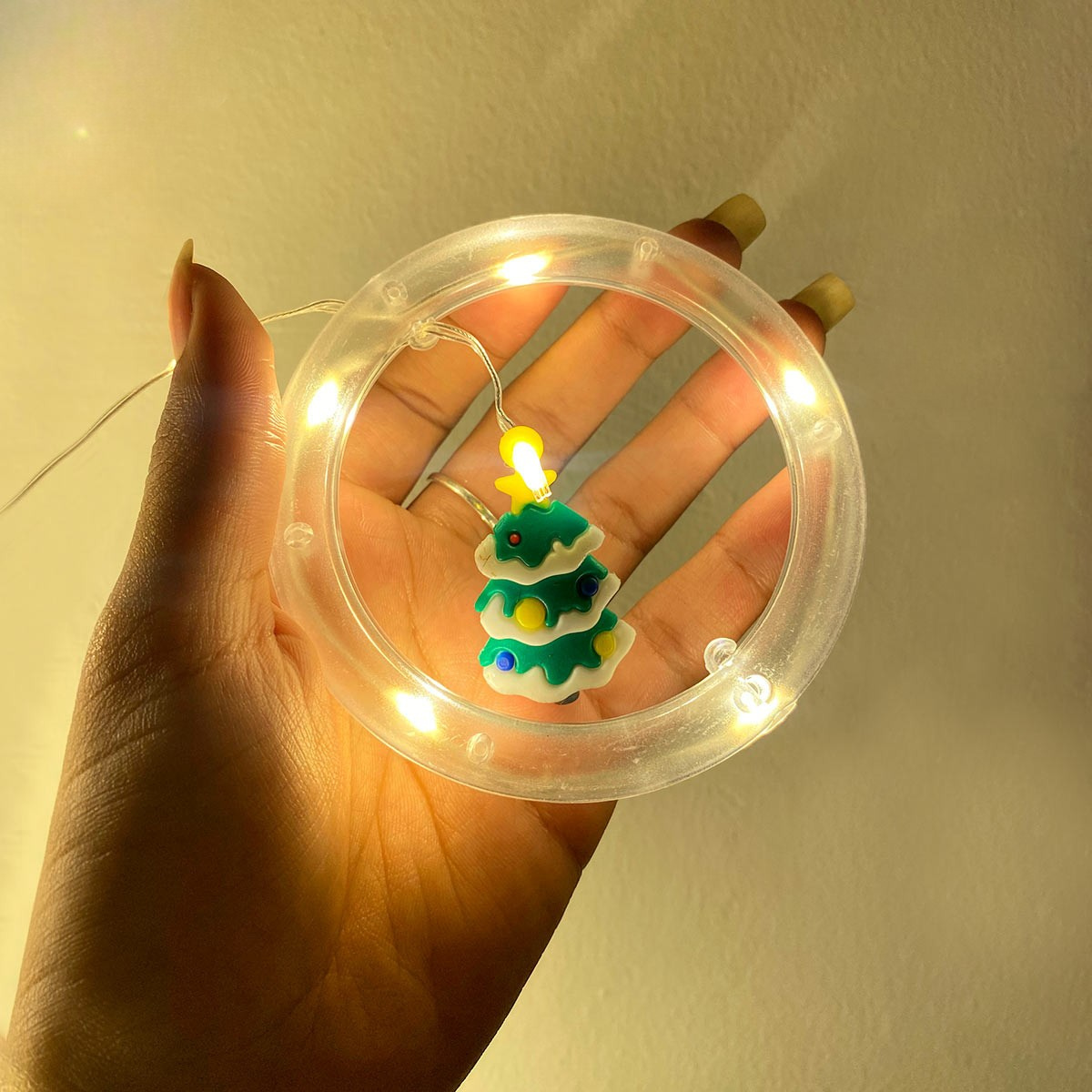 NavidLuz™ – Cortina Intercalada de Navidad 3 Metros