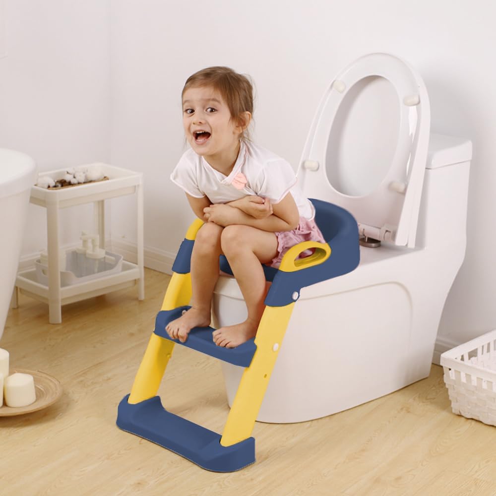 🚽 Escalera de Baño para Niños 3 en 1 – Segura y Ajustable