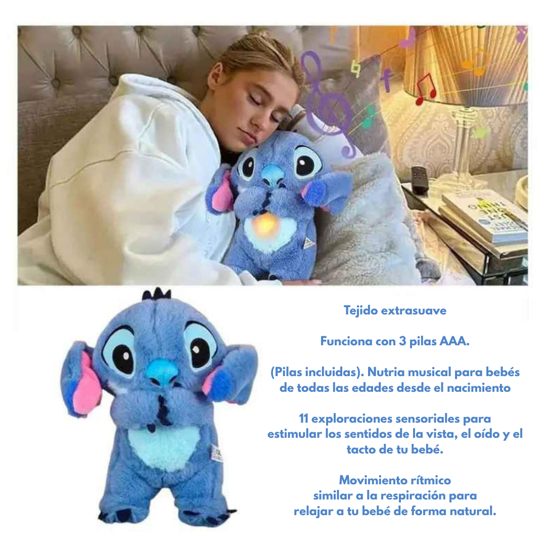 Peluche Stitch™ – Edición que Respira y se Mueve de Verdad