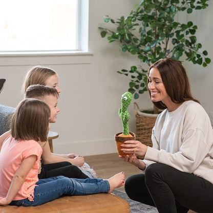 Cactus Bailarin™ Musical y Repetidor De Voz Recargable - [PROMOCIÓN DISPONIBLE SOLO HOY]