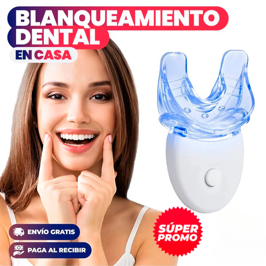 SonrisaBrillante™ - Kit Blanqueador UV - [PROMOCIÓN DISPONIBLE SOLO HOY]