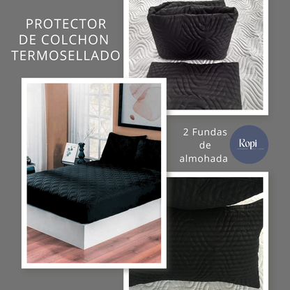 CalmaBed™ - Protector De Colchón + Fundas de almohadas - [PROMOCIÓN DISPONIBLE SOLO HOY]