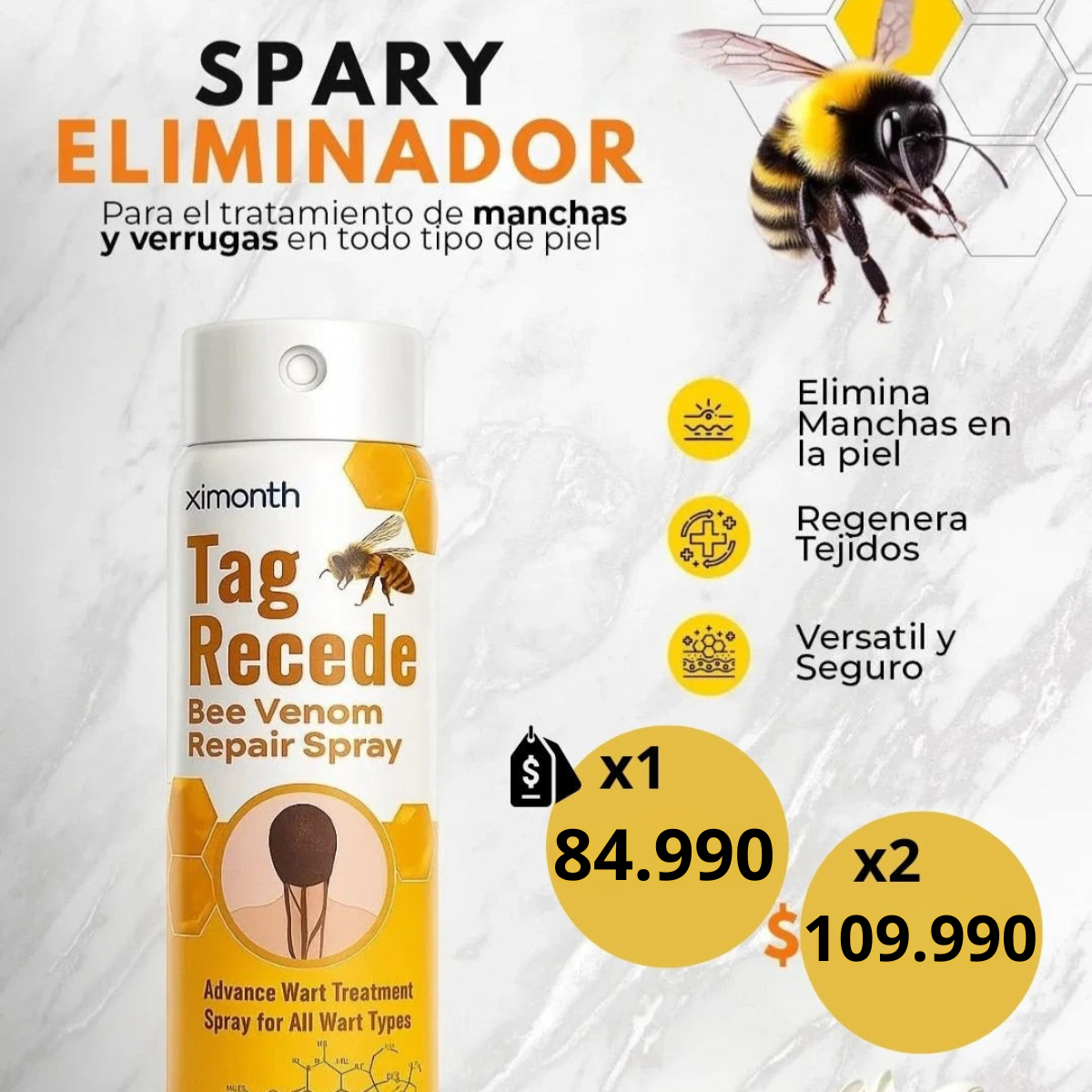 TagRecede™ - Solución Original Para Quitar Verrugas de Forma Sencilla