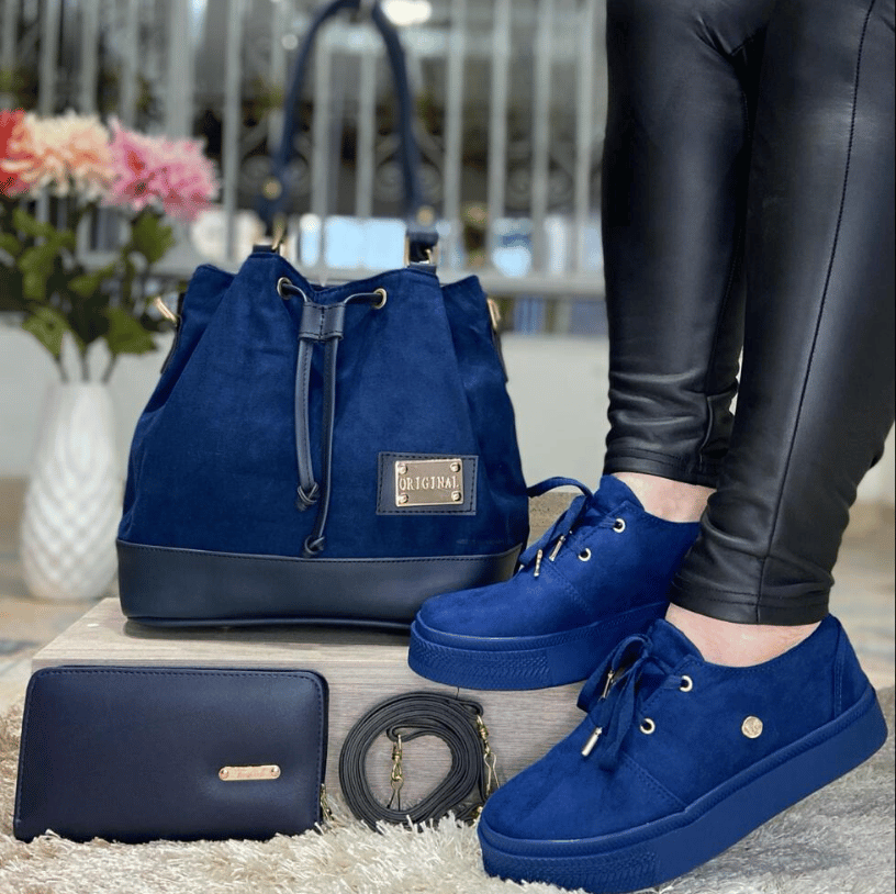 Trio Lince Dama™ Bolso + Billetera + Calzado Promoción - CIERRE DE LA TIENDA - CONTRA ENTREGA ENVÍO GRATIS