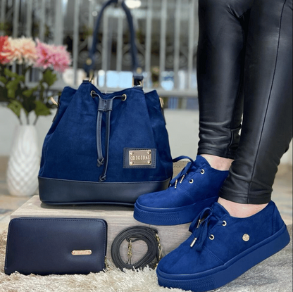 Trio Lince Dama™ Bolso + Billetera + Calzado Promoción - CIERRE DE LA TIENDA - CONTRA ENTREGA ENVÍO GRATIS