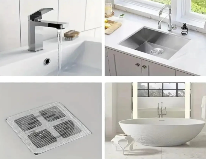 AntiTapón – La malla que bloquea pelos y residuos (X10 unidades)