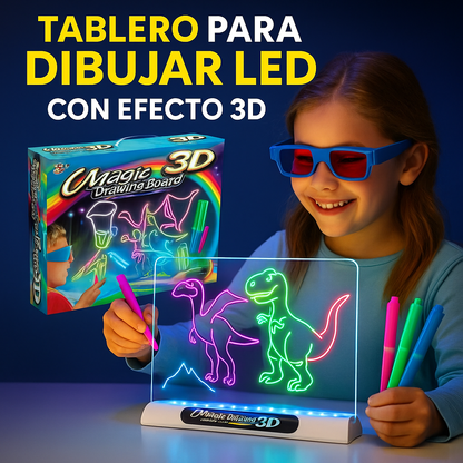 Tablero Mágico LED™ - Diversión y aprendizaje sin pantallas