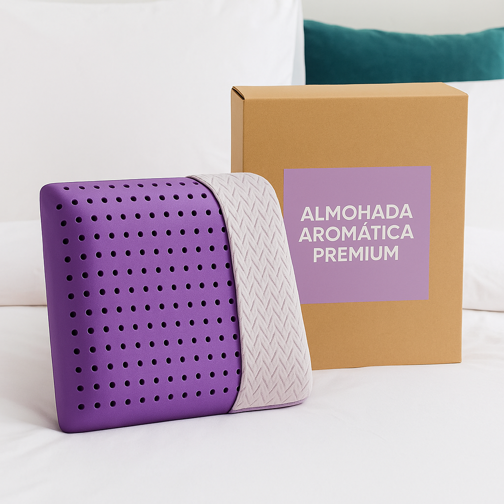 TranquiPillow™ – Duerme profundo, despierta renovado