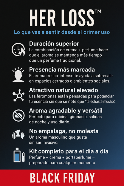 Perfume Her Loss™ - atractivo para las mujeres