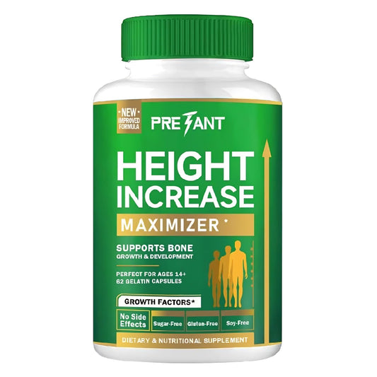 Height Maximizer™ – Suplemento Activador de Crecimiento y Soporte Óseo