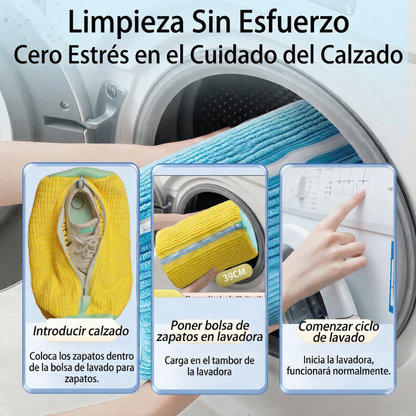 TenisClean™ – Funda Protectora Para Lavar Tus Tenis Sin Daños