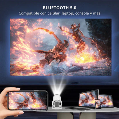 CineMax - Proyector Full HD | Pelis, series y juegos en pantalla gigante