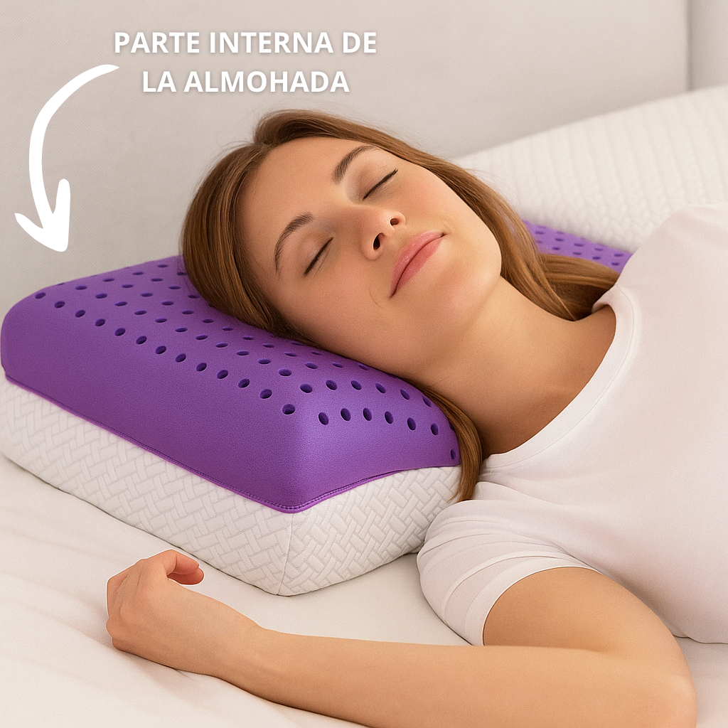 TranquiPillow™ – Duerme profundo, despierta renovado