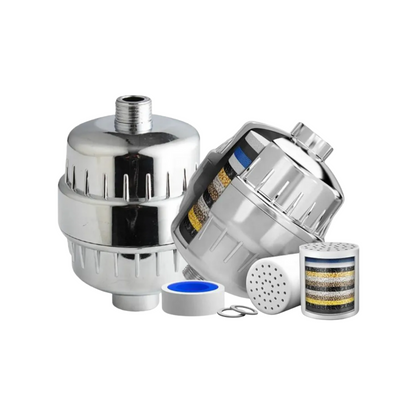 BioShower™ + Elimina cloro y metales pesados