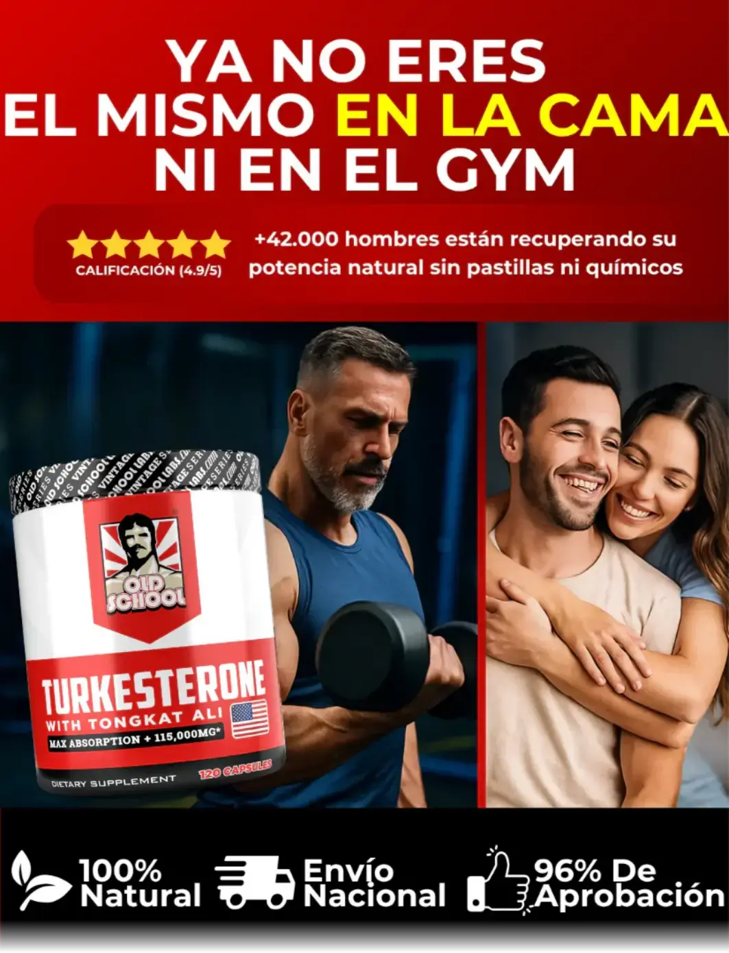 Turkesterona - Potenciador de Testosterona