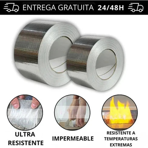 FLEX FORTE - CINTA IMPERMEABLE DE SELLADO ULTRARRESISTENTE A PRUEBA DE AGUA