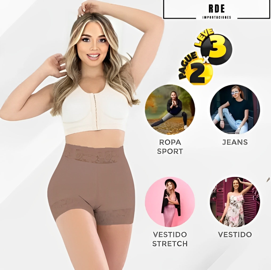 [COMPRA 2 Y LLEVA 3] -  Bust Up™ Panty Levanta Cola + Regalo