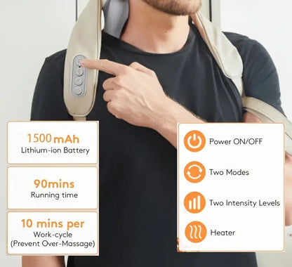 💆 VibraZen™ – Masaje Profundo Para Todo Tu Cuerpo