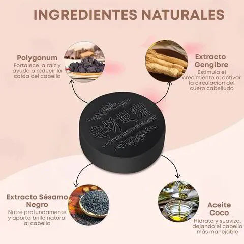 CanaBlock™ - Jabón negro anticanas con fórmula herbal