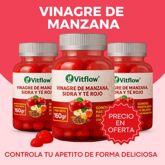 Vinabelle™ - Gomitas de Vinagre de Manzana + Entrega Gratis + Solo pagas al recibir